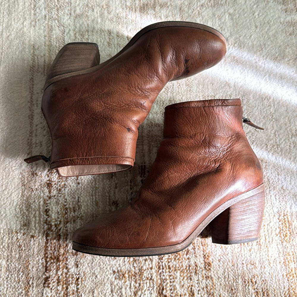 Marsell, Leather Ankle Boots